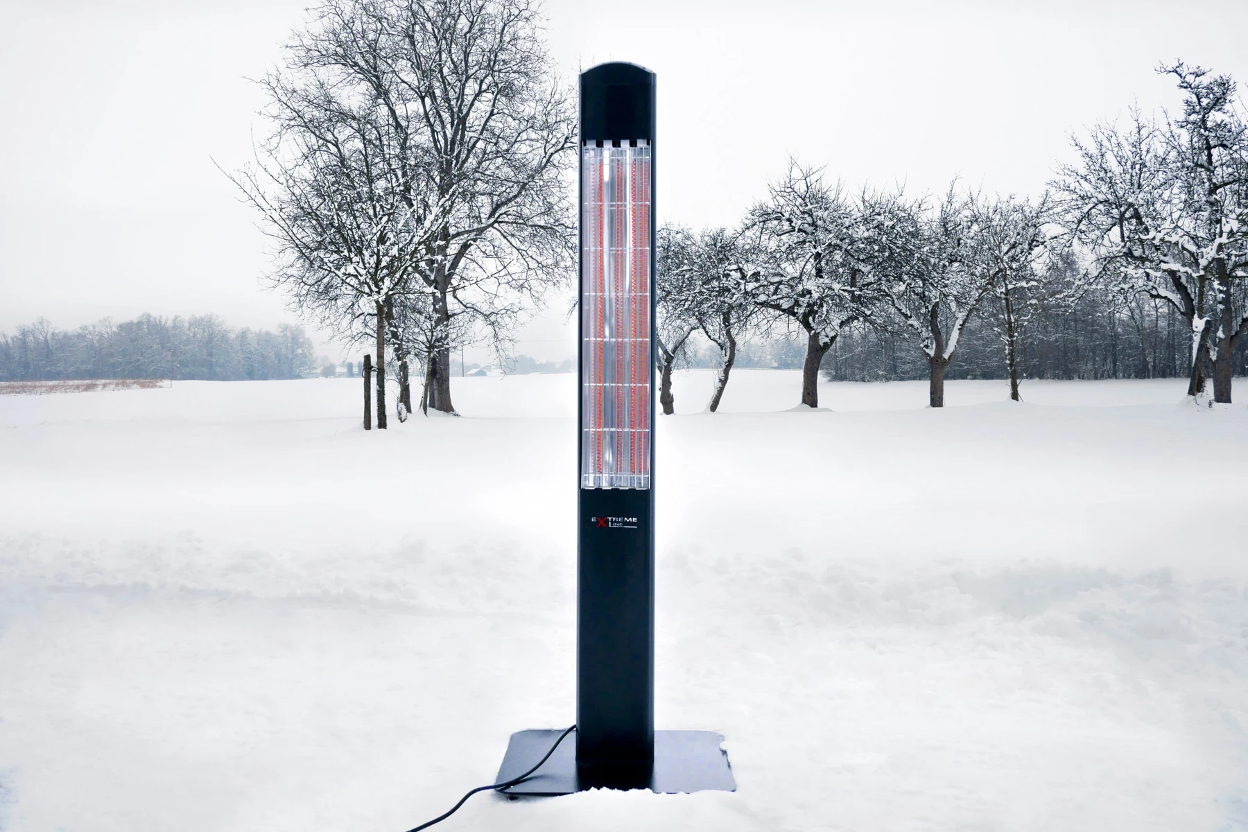ExtremeLine HeatTower – Wärme im winterlichen Garten