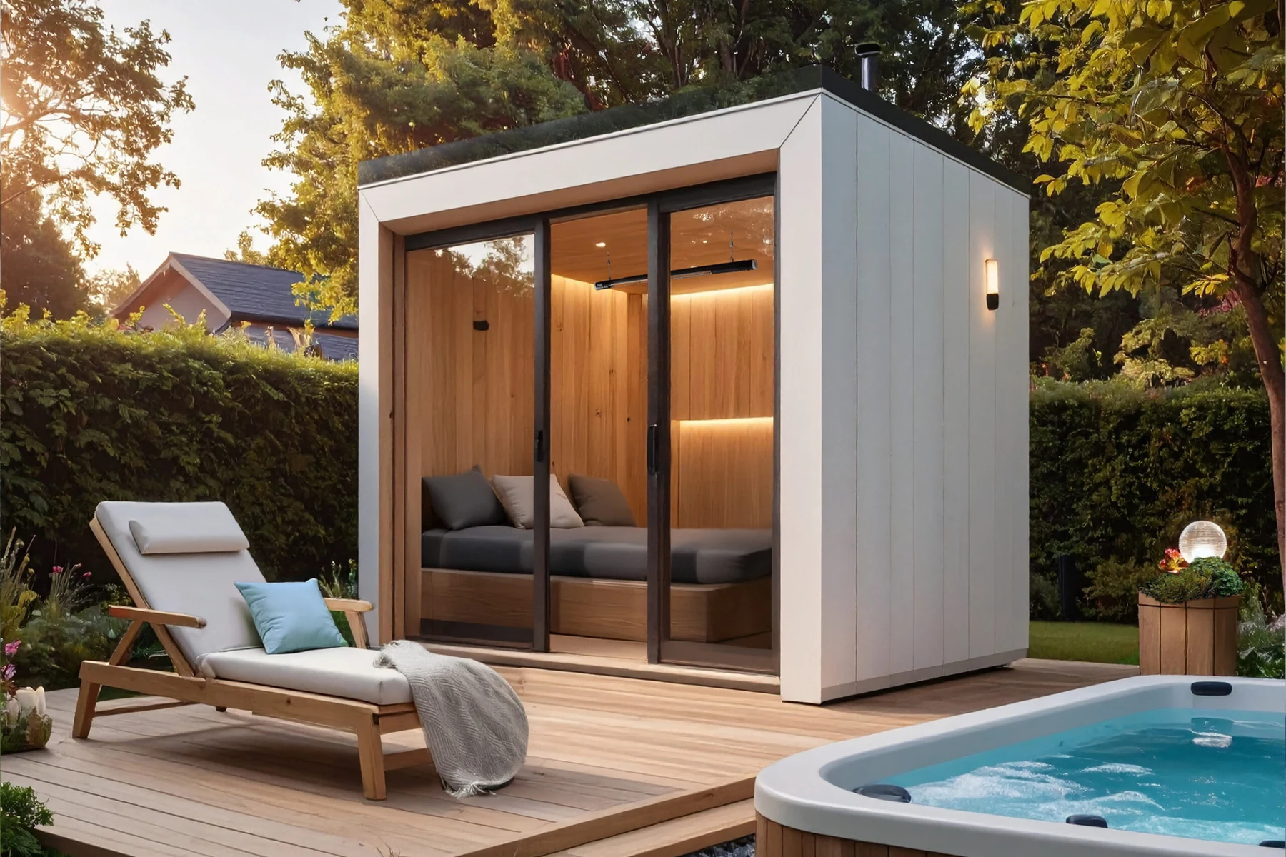 ExtremeLine HeatTube – Anwendungsbeispiel am Wellnessbereich