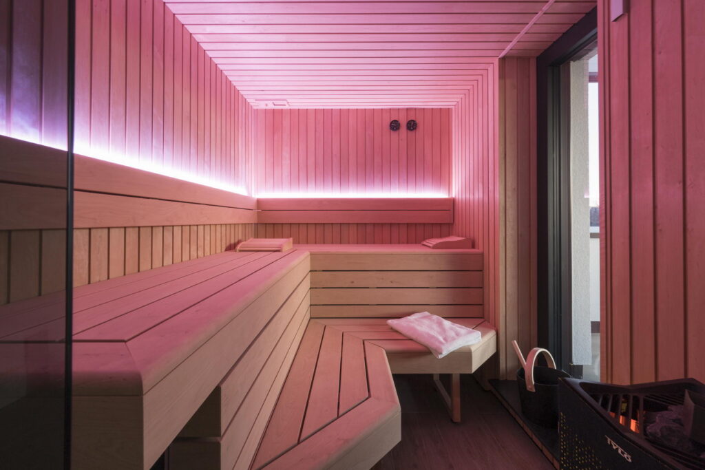 Sauna nach Maß – Herstelleraufnahme, Ansicht 2